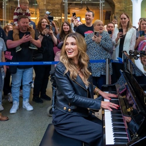 Delta Goodrem StPancras