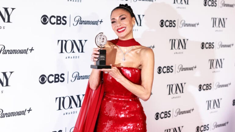 Nicole ScherzingerThe Tony Awards Winners Room 2025 45