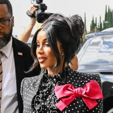 Cardi B throws pen at reporter over disrespectful question after being cleared of assault