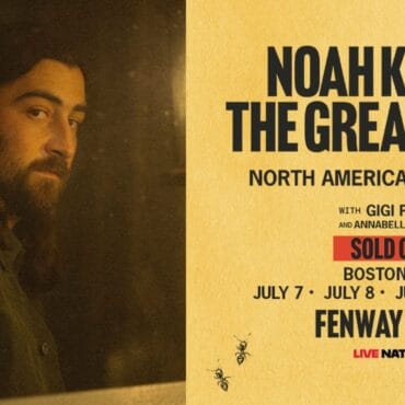 Noah Kahan at Fenway Park