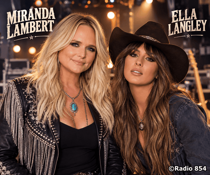 Miranda en Ella countrylicht op het podium
